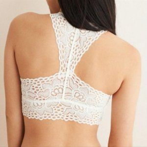 Aerie White Lace Bralette